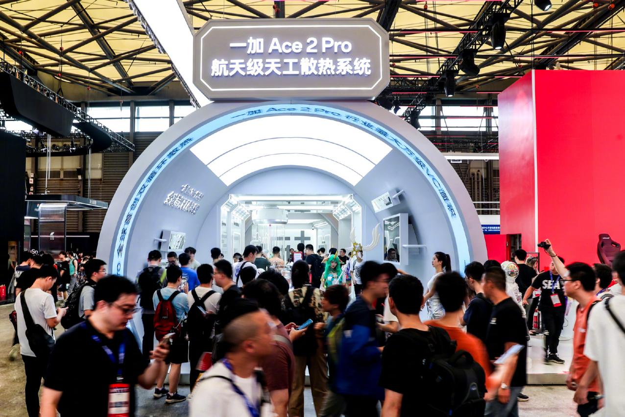 一加亮相ChinaJoy 2023，散热体验区引燃现场氛围(图4)