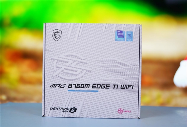 内存提速25%！微星MPG B760M EDGE TI WIFI刀锋主板图赏