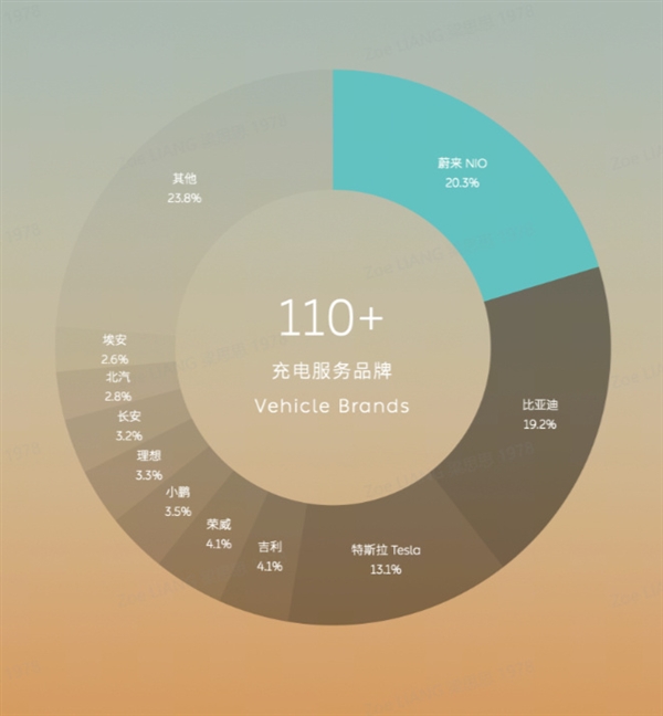 蔚来充电桩都是谁在用：比亚迪、特斯拉车主爽了