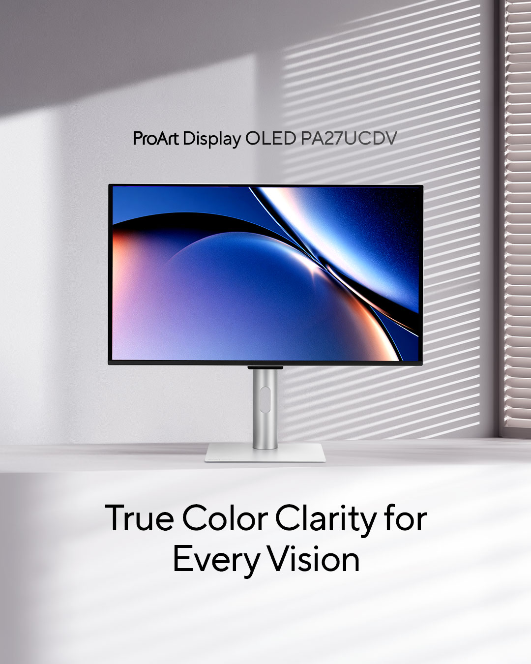华硕PA27UCDV显示器亮相：4K 120Hz OLED，谁该关注？