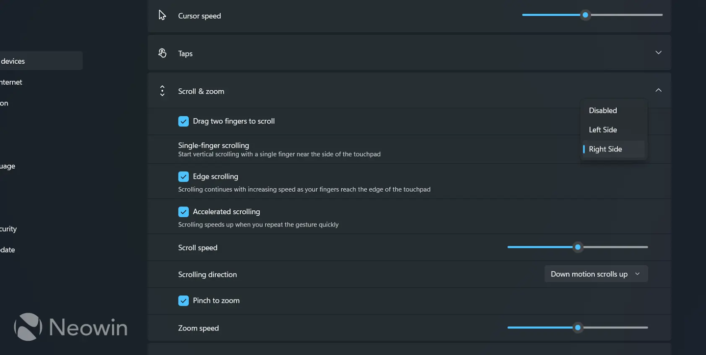 Win11预览版推单指滚动：高精度触控板用户值不值得尝鲜