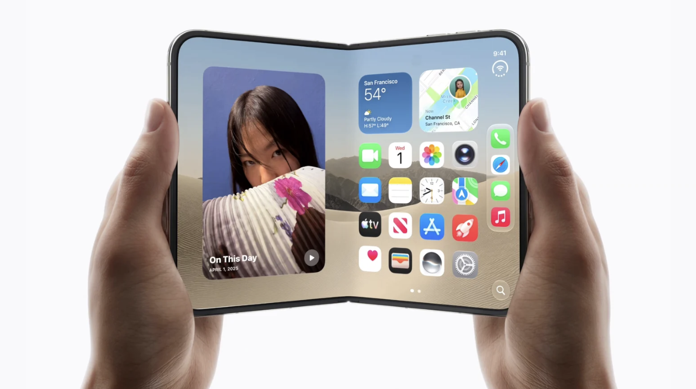 苹果iPhone Duo折叠屏亮相：对标纸质笔记本，谁该等谁该绕道