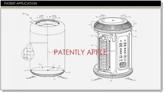 上市一年之后全新 Mac Pro 设计专利遭曝光