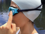 OnCourse智能导航泳镜 能引导用户直线前进 