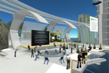 哈佛大学推虚拟教室：数字屏幕代替课桌椅  学生上课不用去教室