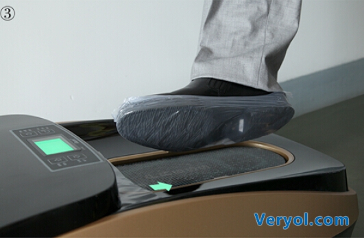 高端家居用品 测坤昱XT-46系列智能覆膜鞋套机