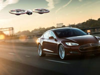 特斯拉公布无人机 在电力方面技术卓越