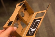 谷歌推出纸板眼镜 低成本VR将会是主流