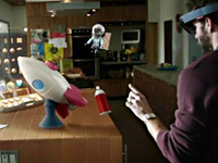 微软HoloLens全息眼镜将在2016年上市 售价3000美元