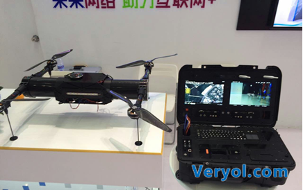 习疆4G图传无人机亮相高交会