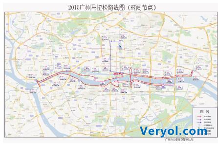 广州马拉松6日开跑，高德地图帮您绕行交通管制区(图1)