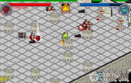 耐玩的小游戏:仿暗黑《地狱勇者》新作汉化版(图1) 01