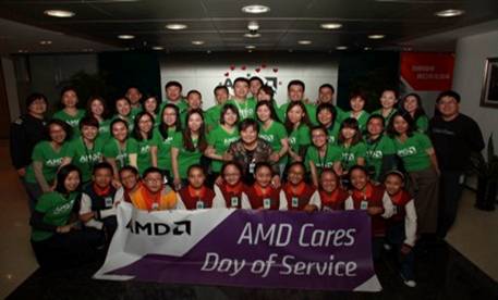  “芯”火相传关爱地球 ---- AMD环保行动在传递