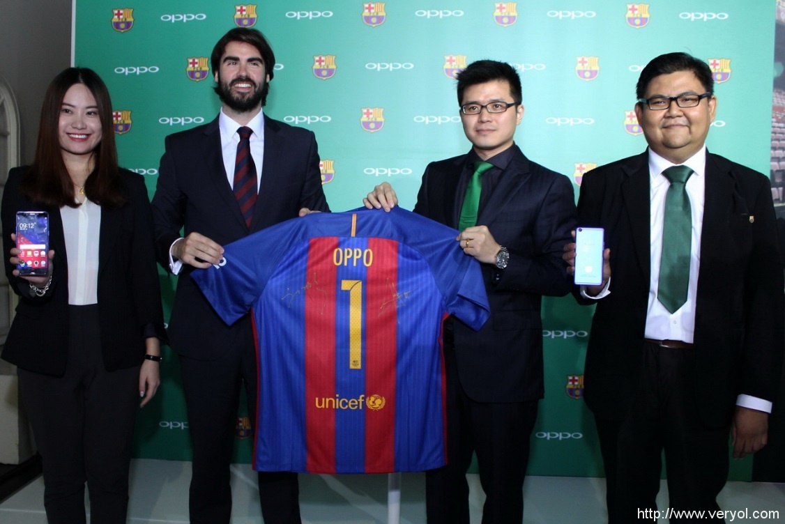 加深合作 OPPO成为巴萨俱乐部全球合作伙伴