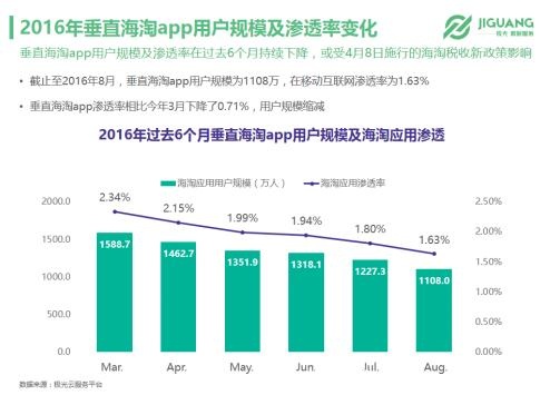 极光数据研究院：垂直海淘app市场现状(图1)