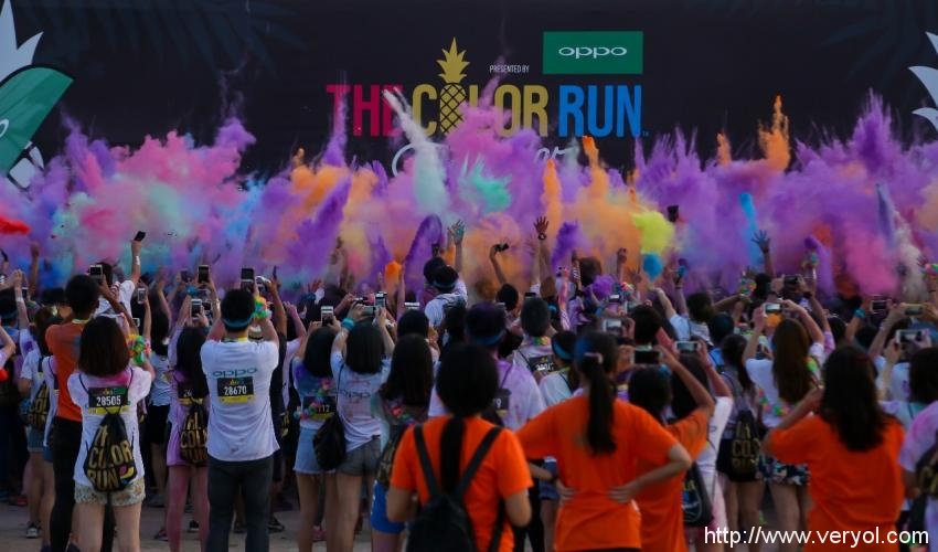 放肆彩色盛宴 和OPPO一起Color Run