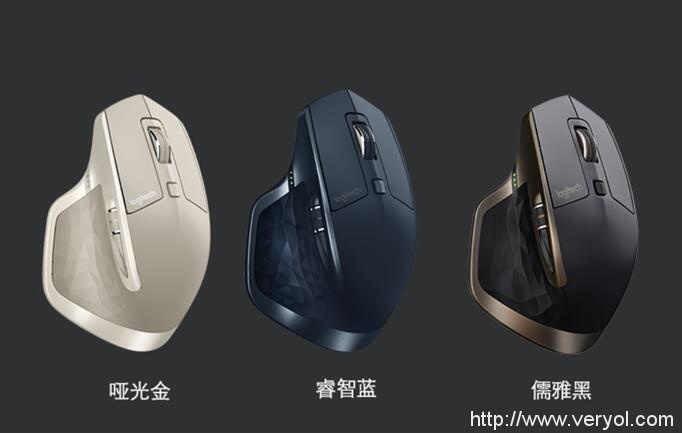 罗技无线鼠标MX Master、无线便携鼠标MX Anywhere2新色发布(图2)