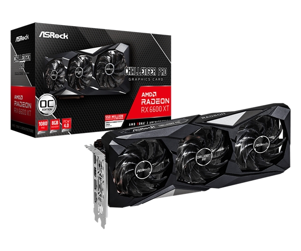 华擎科技发布AMD Radeon™ RX 6600 XT系列显卡 提供极致1080p游戏表现(图3)