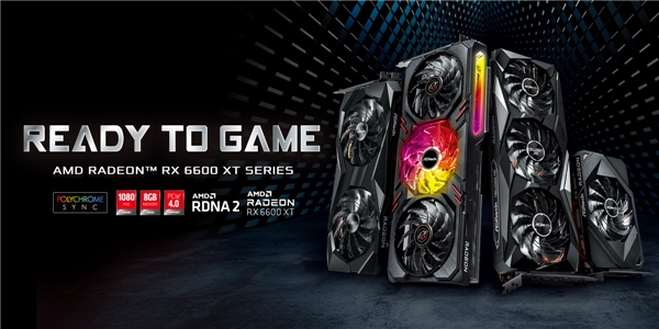 华擎科技发布AMD Radeon™ RX 6600 XT系列显卡 提供极致1080p游戏表现(图1)