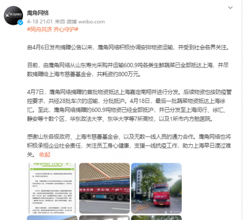 疫情之下的企业担当：雷蛇推出感恩盲盒计划，鹰角网易捐赠物资(图1)