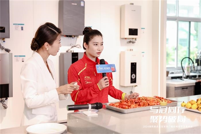 跳水冠军张蕊走进潮邦工厂，共鉴品质与美味的融合，助力潮邦智能全场景厨电！(图17)