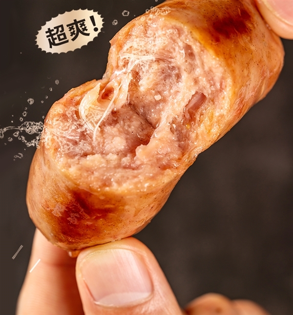 85%肉含量 一口爆汁！森马旗下烤肠大促29.9元3斤大促
