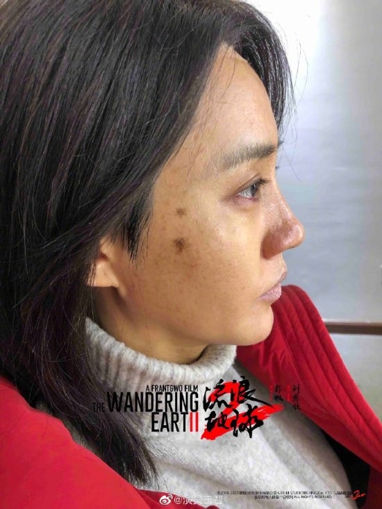 王智晒《流浪地球2》特效妆:光头造型花了17个小时