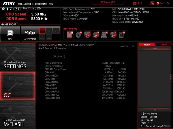 芝奇Trident Z5 Royal DDR5-7200 C36 48GB内存上手：性能猛如虎