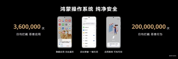 华为P60首发搭载鸿蒙3.1:支持AOD息屏、天生纯净