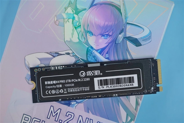 399元1TB 速度5000MB/s!影驰星曜X4 PRO SSD图赏