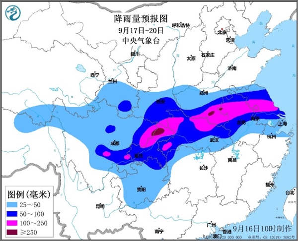 7省市部分地区将有暴雨大暴雨：重庆、河南可能破历史记录