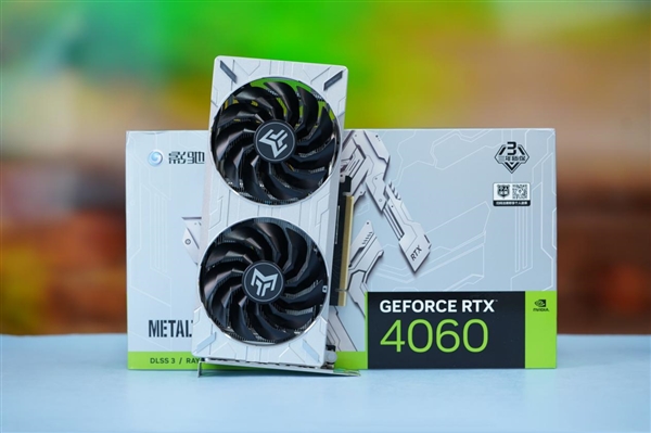 全新一代寒光星散热！影驰RTX 4060金属大师图赏