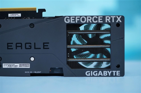 支持双BIOS功能！猎鹰RTX 4060 Ti Eagle图赏