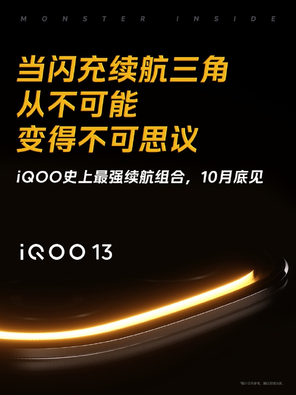 iOOO史上最强续航组合：iQOO 13确认搭载6150mAh大电池+120W超