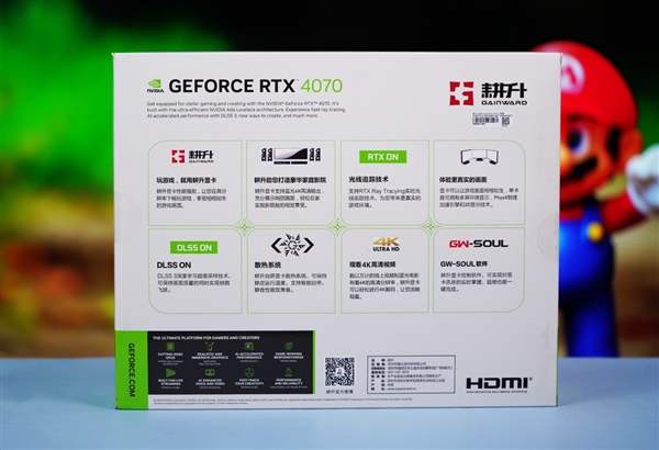 第三代“风雪”散热器 小巧高颜值!耕升RTX 4070踏雪显卡图赏