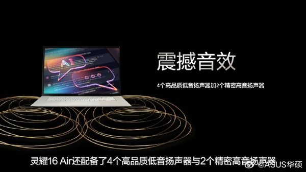 首发AMD锐龙AI 9 HX 370 轻薄本飙到5.1GHz！华硕灵耀16 Air发布：12999元