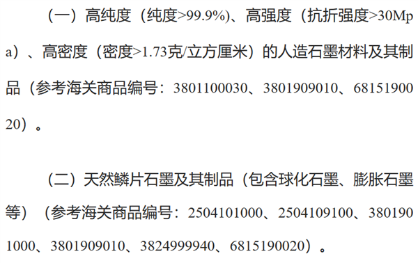 中国对石墨出口管制！严重冲击新能源汽车