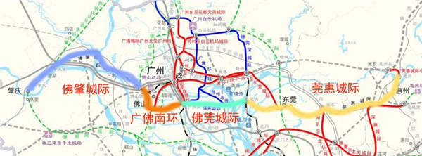 258公里 横跨5大城市！广东四大城际铁路“并网”运行