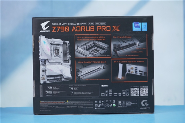 疯狂堆料！技嘉钛雕Z790 AORUS PRO X主板图赏