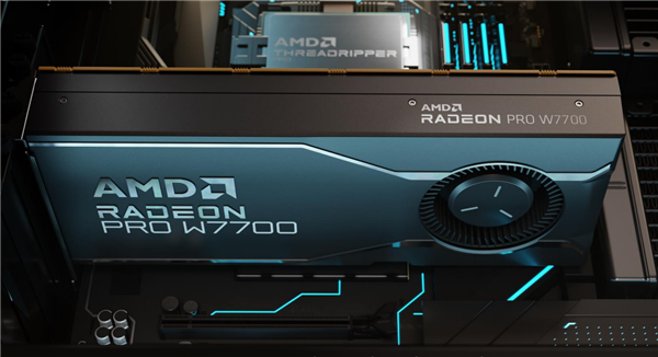 AMD Radeon Pro W7700专业显卡发布：1000美元之下最强