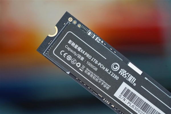 399元1TB 速度5000MB/s!影驰星曜X4 PRO SSD图赏