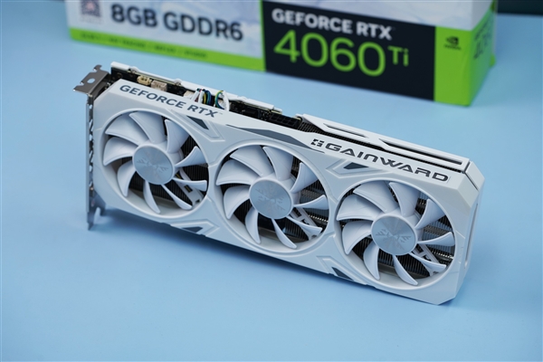 纯白外壳淡雅清新！耕升RTX 4060 Ti踏雪显卡图赏