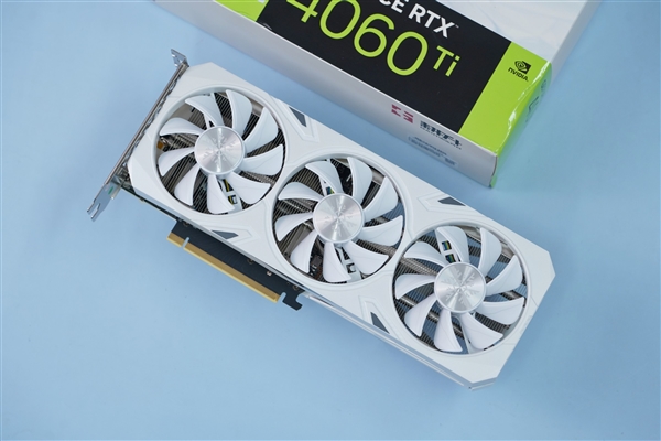 纯白外壳淡雅清新！耕升RTX 4060 Ti踏雪显卡图赏