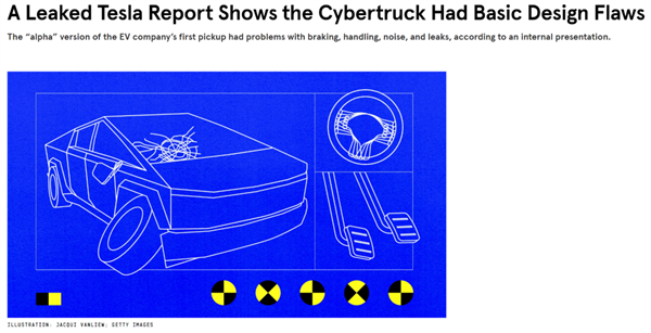 马斯克的Cybertruck终于下线 但你最好别着急下单