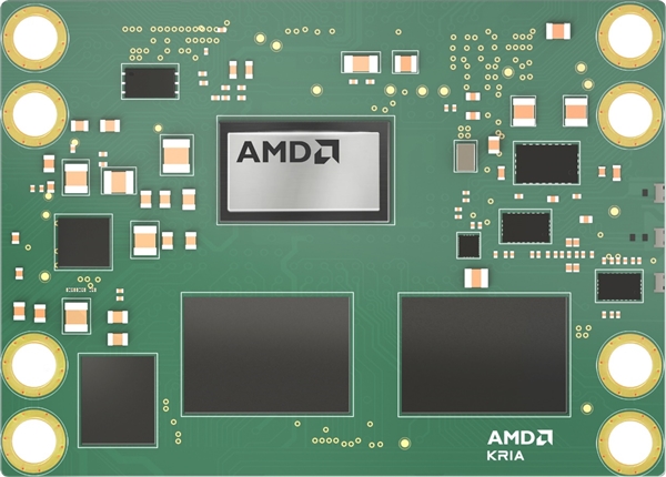 AMD发布Kira K24 SOM系统模块：超小超省电、电机控制首选