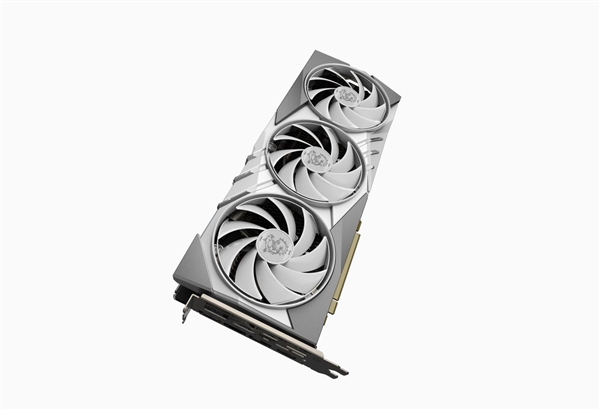 再添白色显卡 微星RTX 4070 GAMING SLIM现已开售