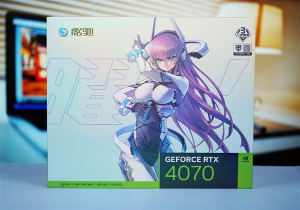 纯白机身美翻了!影驰RTX 4070星曜OC图赏