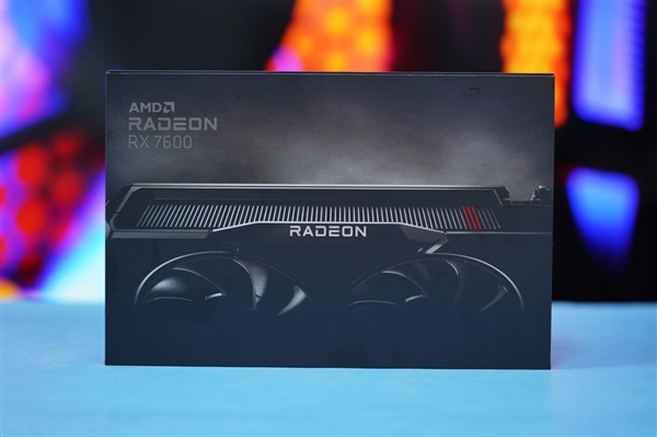 硬刚RTX 4060 Ti!AMD RX 7600图赏