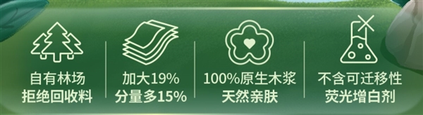 原生木浆湿水不易破！原木日记抽纸低价发车速囤：券后每包1块钱