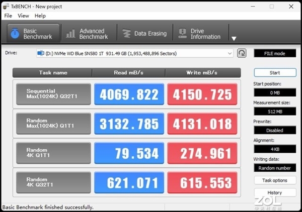 西部数据SN580评测 “蓝盘”跨入PCIe4.0时代